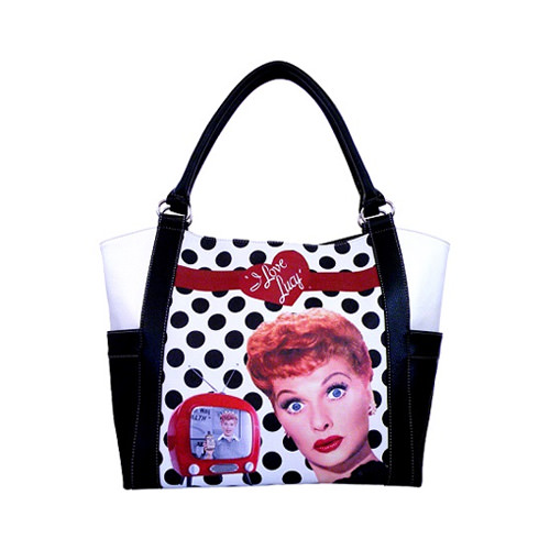 Lucy Polka Dot Messenger Bag