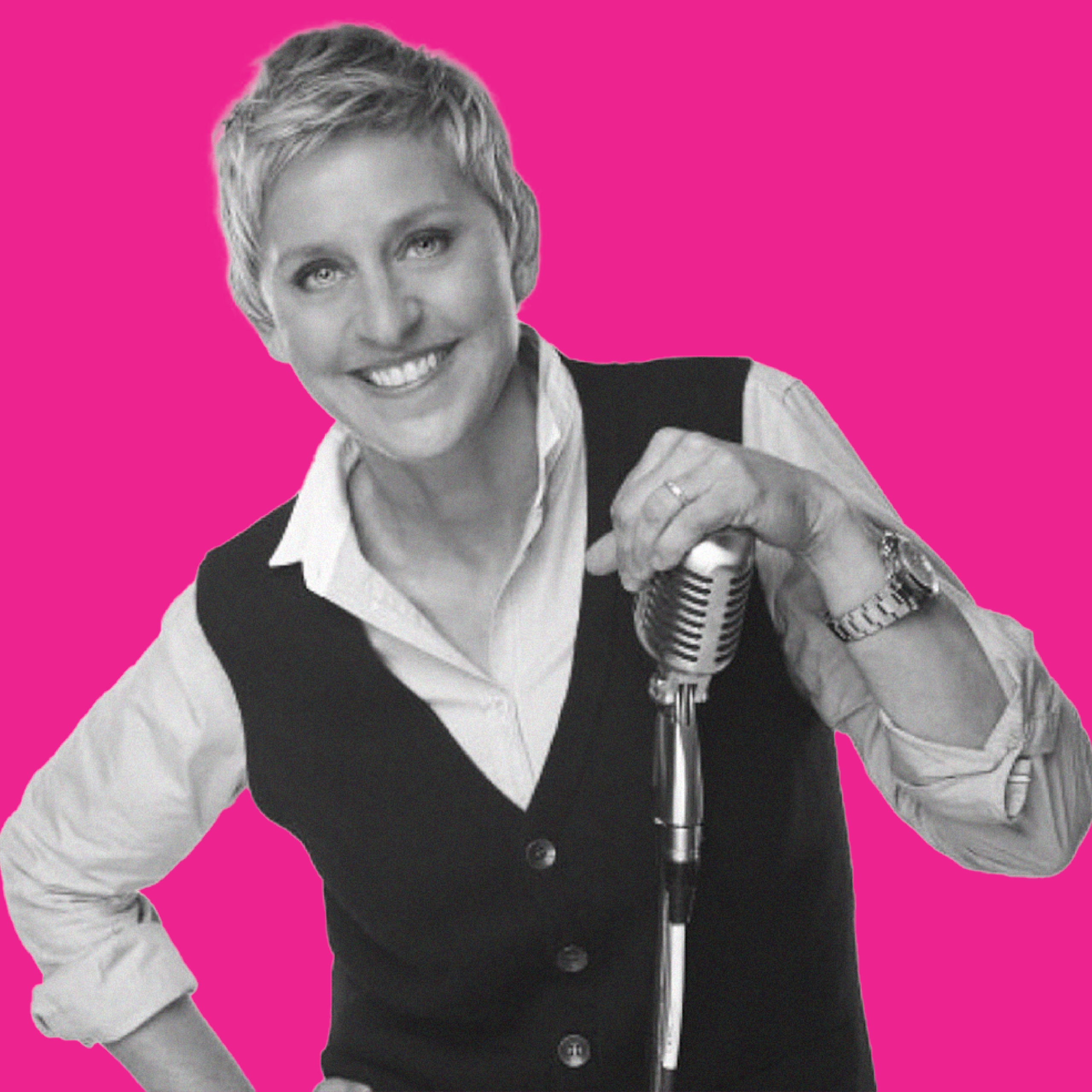 Ellen Degeneres – pink